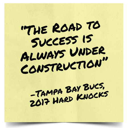 construction - sticky note